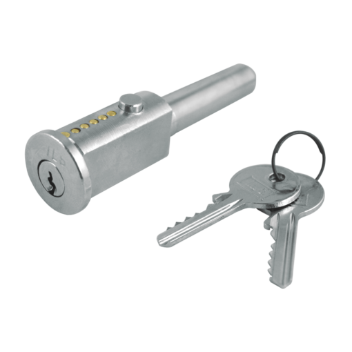 ILS FDM007-1 Round Face Bullet Lock 91mm x 25mm x 42mm - FDM.007-1 Keyed To Differ