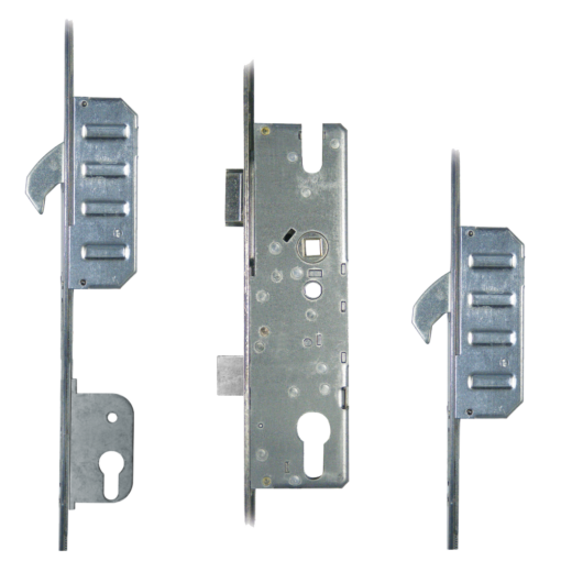 WINKHAUS Cobra Short Lever Operated Latch & Deadbolt Split Spindle & Lockout - 2 Hook - 45/92 (Lockout 45mm) - 16mm Faceplate