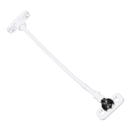 JACKLOC Perma Permanent Swivel/Stud Window Restrictor - White