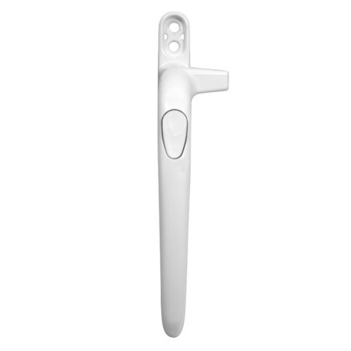 SECURISTYLE Virage Offset Cockspur Espag Handle - 21mm - LH - Non-Locking - White