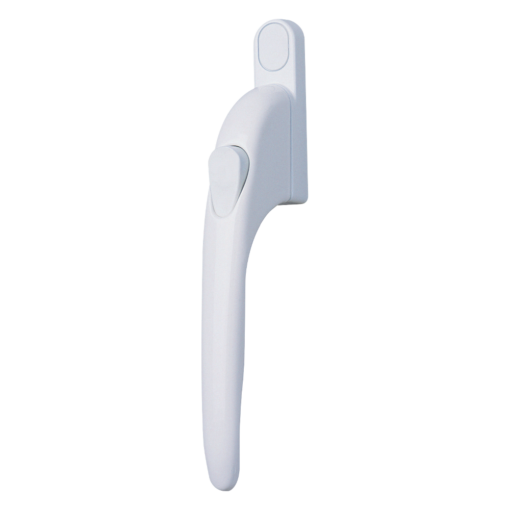 SECURISTYLE Virage In Line Espag Handle - 15mm - Non-Locking - White