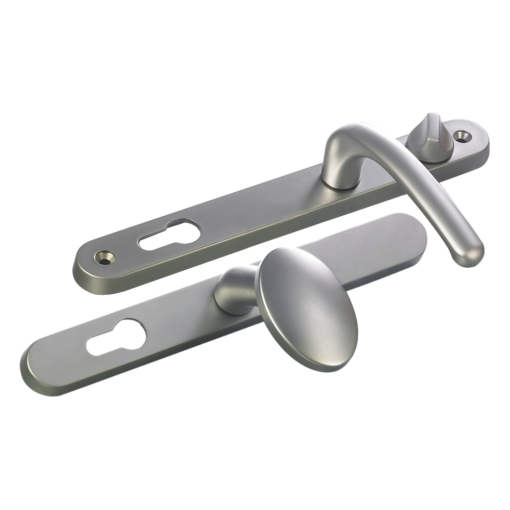 FAB & FIX Balmoral 92/62 Lever/Pad Snib UPVC Furniture - Polished Chrome