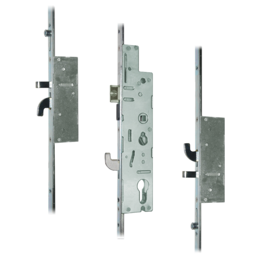 FULLEX XL 44mm Lever Operated Latch & Hookbolt - 2 Hook & 2 Anti-Lift - 45/92-62 - 44mm Faceplate