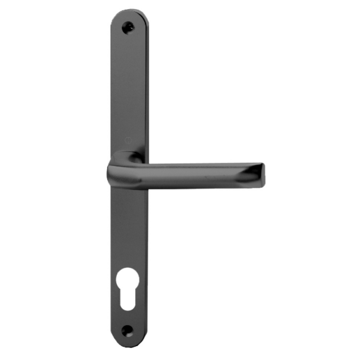 HOPPE UPVC Lever Door Furniture 113/3620N - 92mm Centres Black