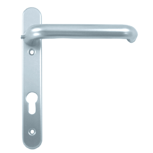 HOPPE Paris UPVC Long Lever Door Furniture 137/3337 - 92mm Centres Silver