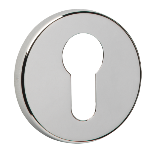 URFIC Easy Click Euro Escutcheon - Stainless Steel Effect