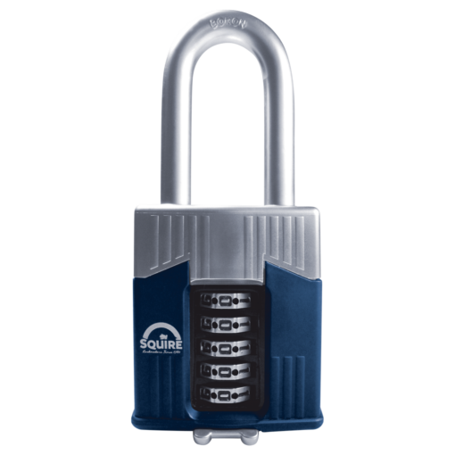 SQUIRE Warrior Long Shackle Combination Padlock - 65mm