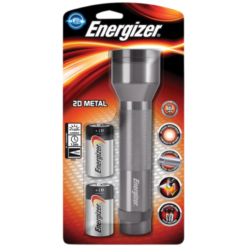 ENERGIZER LED Value Metal 2D Torch - Metal