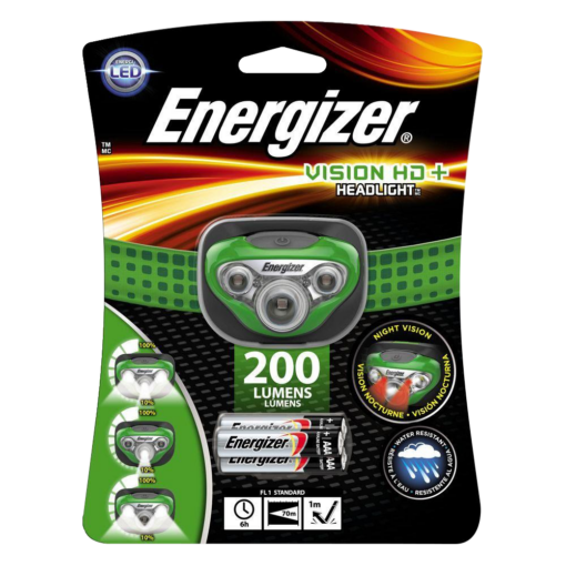 ENERGIZER Vision HD Headlight 200 Lumens - 200 Lumens