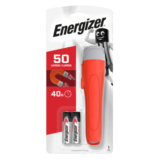 ENERGIZER LED Magnet Flash Light Torch - Red