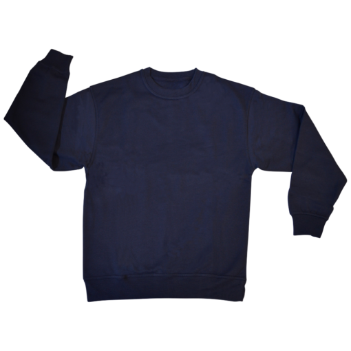 WARRIOR Polycotton Sweatshirt Navy - M