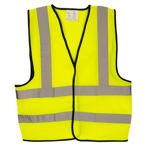 WARRIOR Hi Vis Yellow Safety Vest - XXL