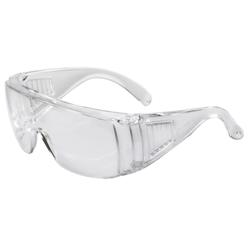 HILKA General Purpose Cover Safety Glasses - Polycarbonate Anti-Static Lens