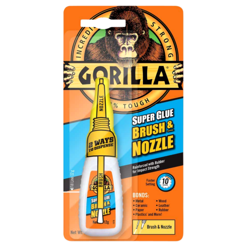 GORILLA Superglue - 12g With Brush & Nozzle