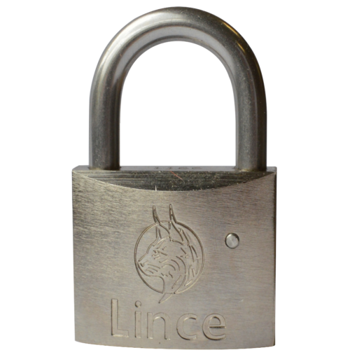 LINCE Nautic Brass Body Corrosion Resistant Open Shackle Padlock - 35mm