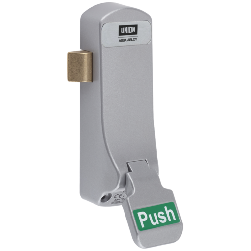 UNION ExiSAFE Push Pad Emergency Latch For Single Doors - To Suit Metal Doors