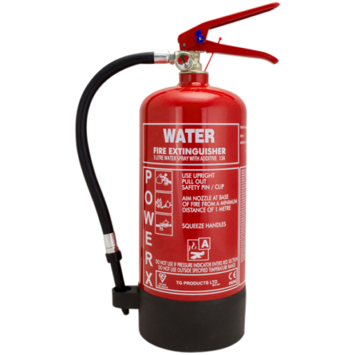 THOMAS GLOVER PowerX Fire Extinguisher - Water With Additive 3L - 3L