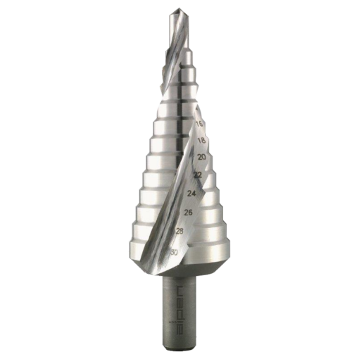 ALPEN Cobalt Step Drill Bit - 4mm to 20mm