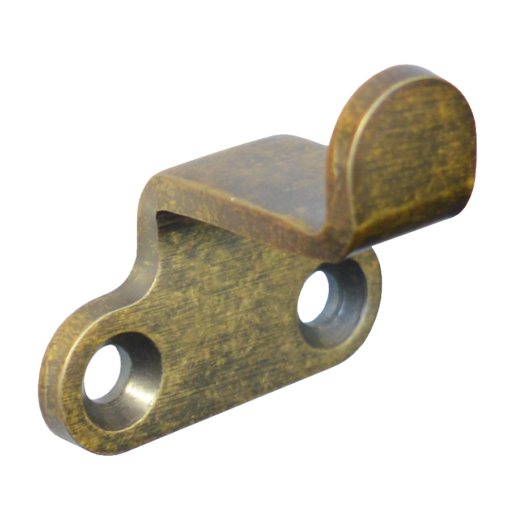 STEEL WINDOW FITTINGS B375 Peg Stay Rest Bracket - Antique Brass