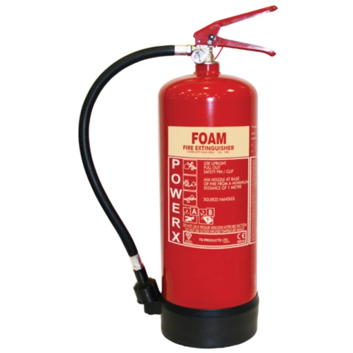 THOMAS GLOVER PowerX 3ltr Multi Use Foam Extinguisher - Red