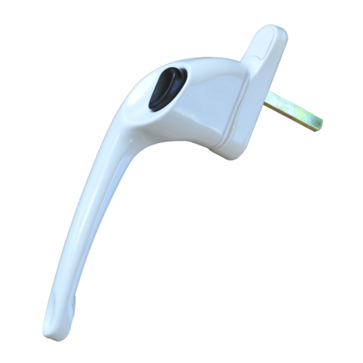 ERA Maxim Offset Non Locking Espag Handle - White LH