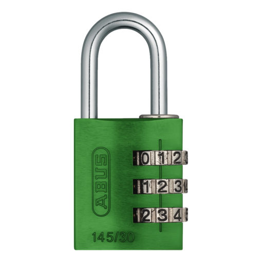 ABUS 145/30 Travel Light Combination Padlock - Green