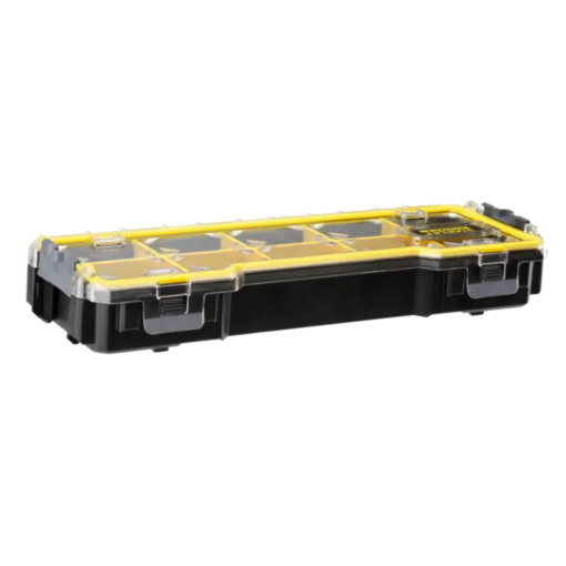 STANLEY FatMax® 1/3 Shallow Organiser - Black & Yellow