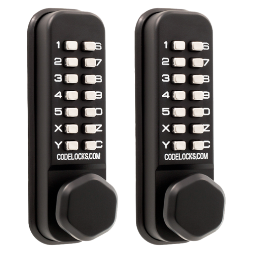 CL0290 Back To Back Marine By Codelocks Digital Lock - Black