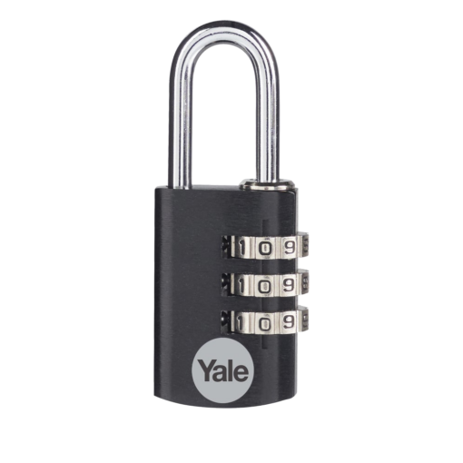 YALE YE3CB Aluminium Open Shackle Combination Padlock - 28mm