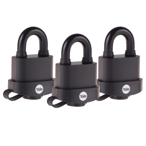 YALE Y222B 35mm High Security Trailer Padlock - Pack of 3 - Pack of 3