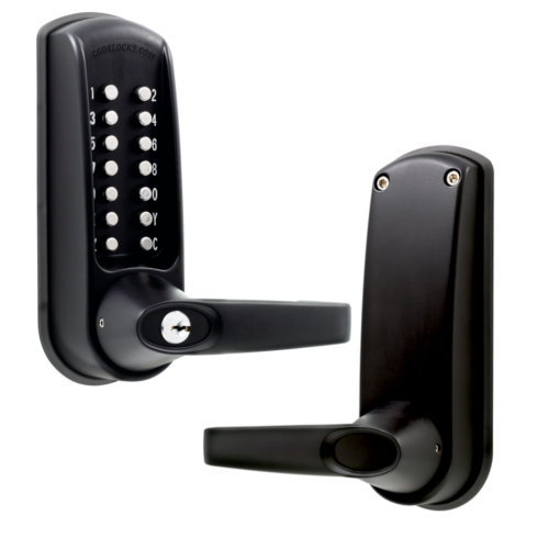 CODELOCKS CL0610 Marine Grade Digital Lock With Tubular Latch - CL0610 Without Passage Set