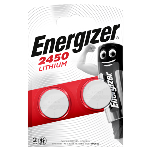 ENERGIZER CR2450 Lithium Coin Cell - Pack of 2