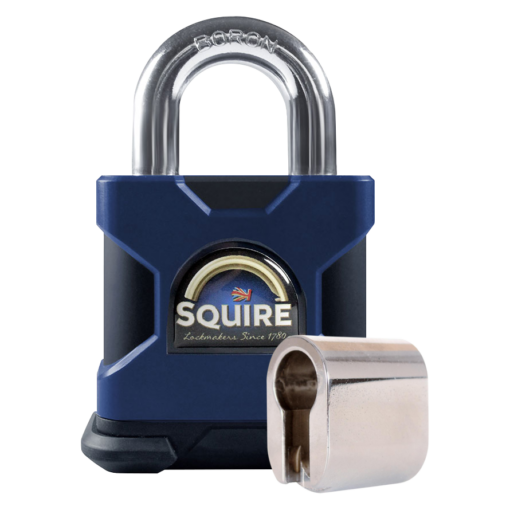 SQUIRE SS EM Stronghold Open Shackle Padlock Body Only - SS65EM 65mm