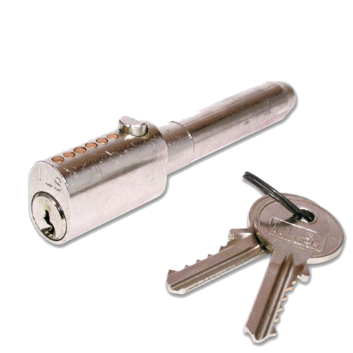 ILS Lock Sys FDM005 Oval Bullet Lock - 90mm x 14mm x 33mm FDM.005-1 KD CP