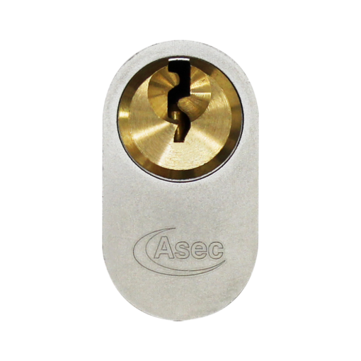 ASEC Vital 6 Pin Oval Double Cylinder - 80mm 40/40 (35/10/35)