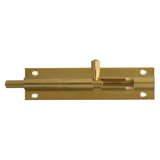 ASEC VITAL Brass 25mm Wide Straight Barrel Bolt - 100mm